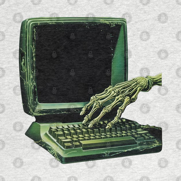 Ghost in the Machine: A Haunted Terminal by TooplesArt